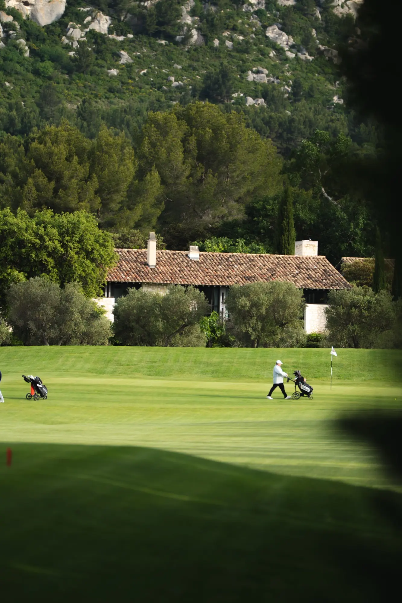 Le golf du Domaine de Manville au pied des Alpilles, Les Baux-de-Provence