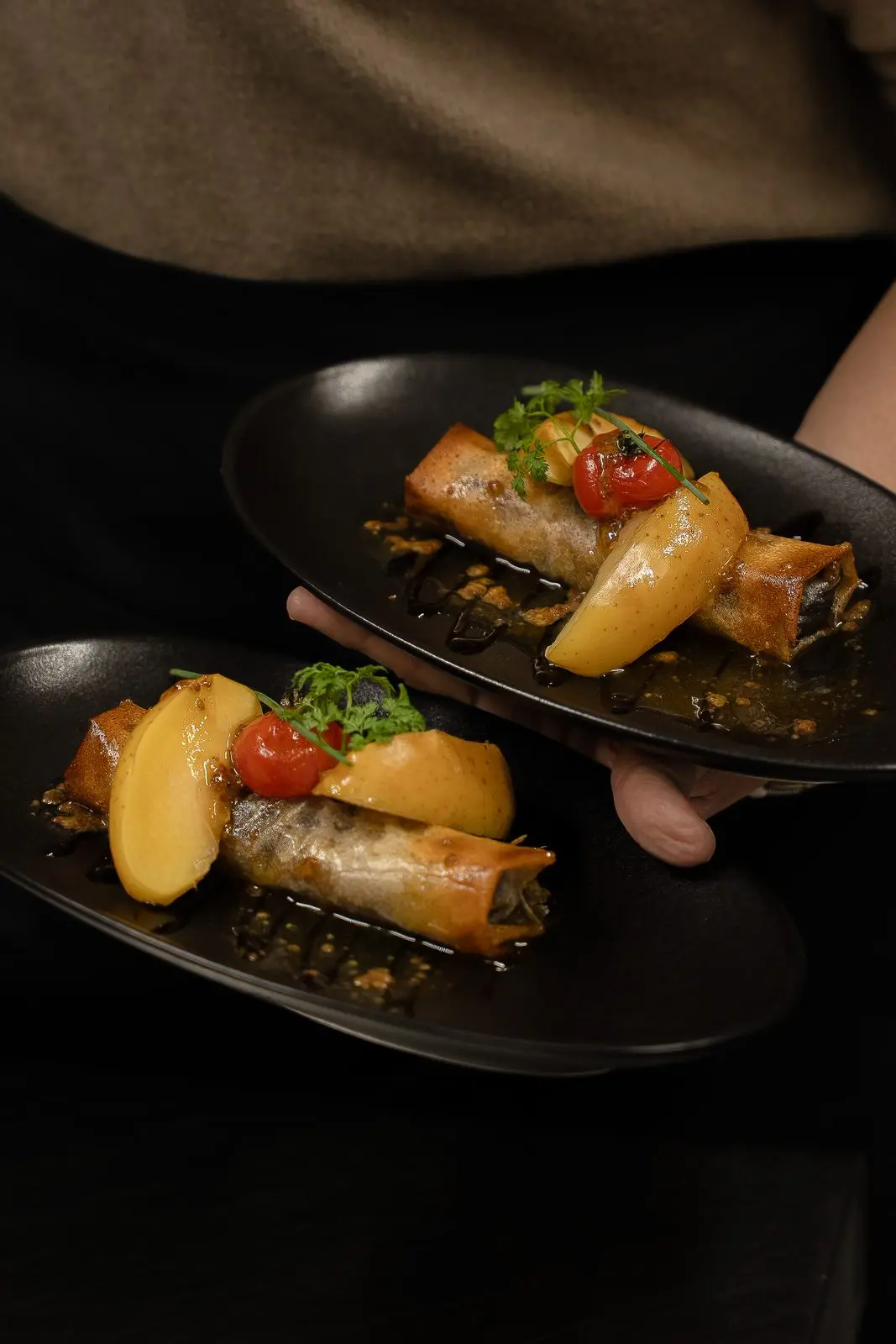 Photographie culinaire réalisée pour le restaurant L'Oustaloun en Provence